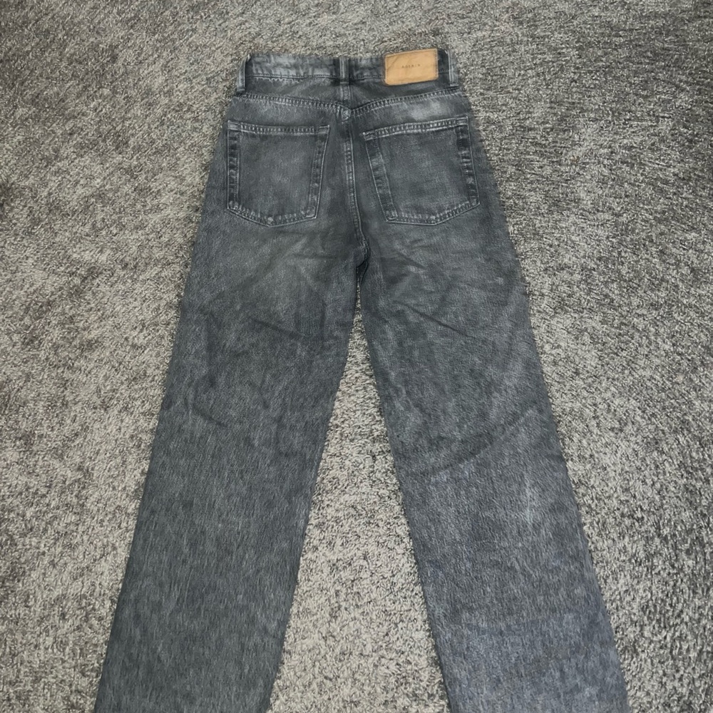 Grey wide leg Jeans